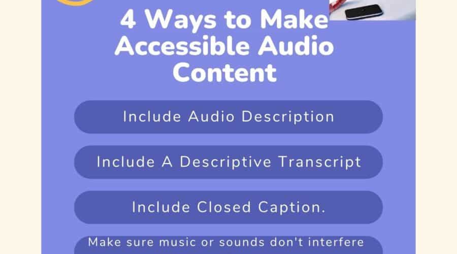 114 Accessible Audio Tips